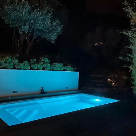 Superb Villa-hauteurs Bastia-heated Pool-view فيلة