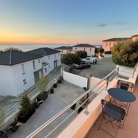 Superb Villa-hauteurs Bastia-heated Pool-view فيلة *