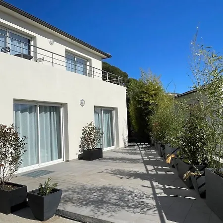 Superb Villa-hauteurs Bastia-heated Pool-view باستيا